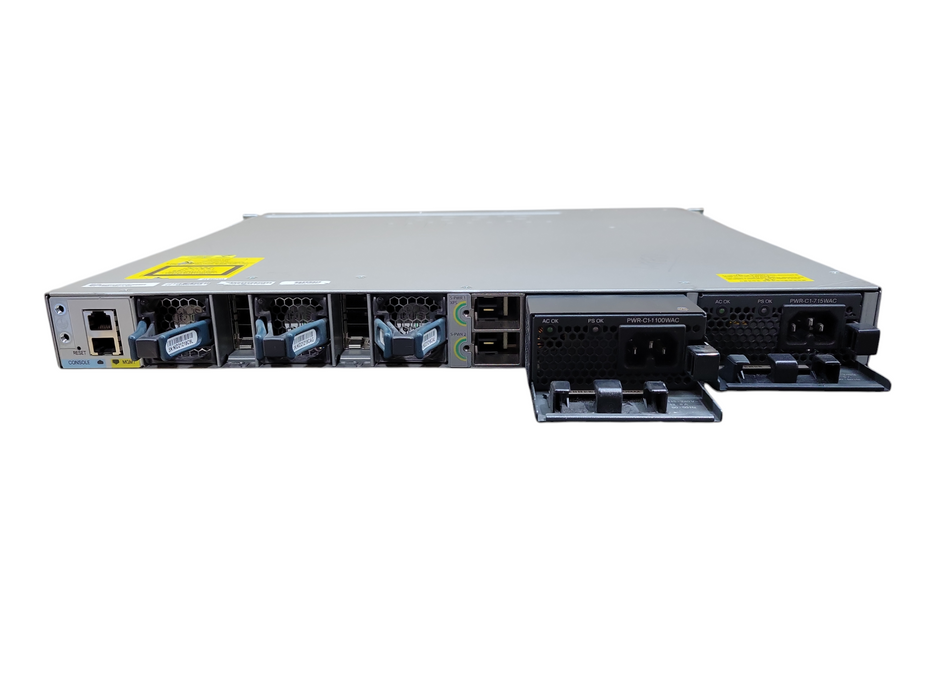 WS-C3850-48U-L V06 48-Port UPoE Gigabit Switch w/ C3850-NM-4-1G + 2xPSU