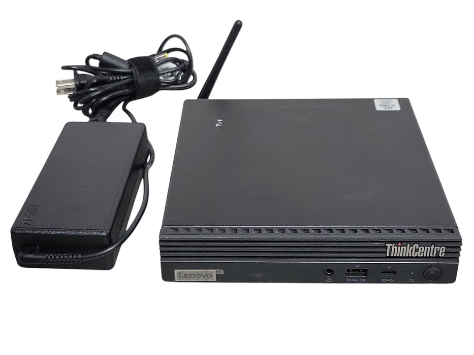 Lenovo ThinkCentre M80q Micro, i5-10500T 2.30GHz 16GB 256GB NVME WiFi, w/ Power