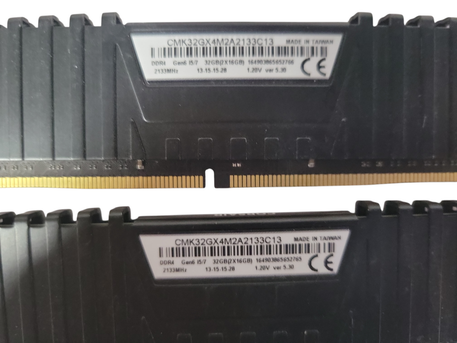 Vengeance LPX DDR4 32GB (2x 16GB) 3200MHz CMK32GX4M2A2133C13