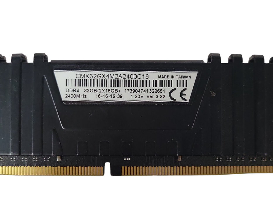 Lot of 3x Vengeance LPX DDR4 16GB assorted speed DDR4 Desktop RAMs, See pictures