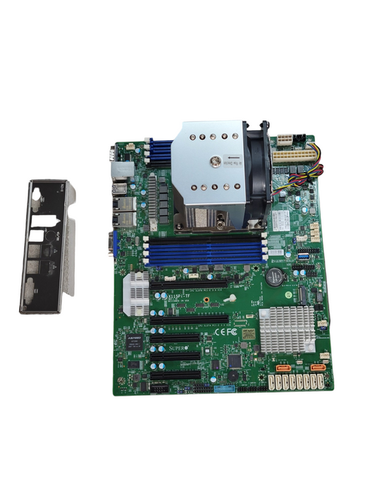 Intel Xeon Gold 6128 Supermicro X11SPi-TF + I/O Plate