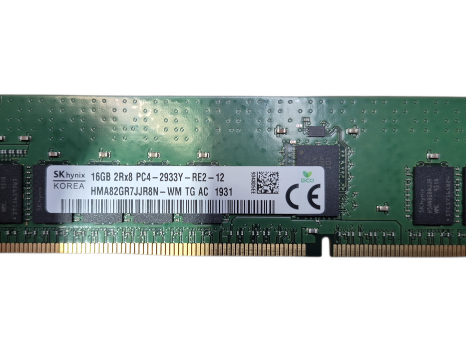 SK Hynix 16GB 2Rx8 PC4-2933Y Server Memory HMA82GR7JJR8N-WM