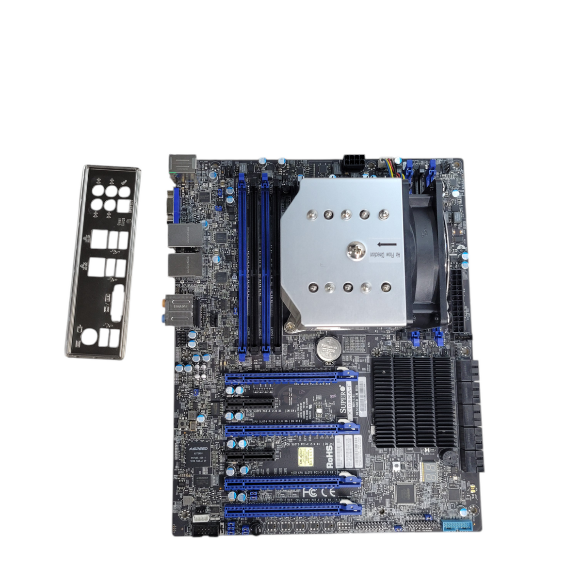 Intel Xeon E5-2643 v4 Supermicro X10SRA-F + I/O Plate — retail.era
