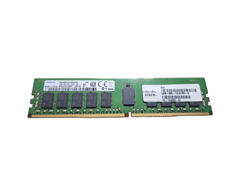 Samsung 16GB 1Rx4 PC4-2400T-RC1-11-MC0 | DDR4 Server Memory Q