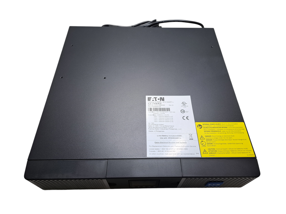 Eaton 9PX1500RT-L 125V / 1350VA 1350W Rack UPS (No Battery)