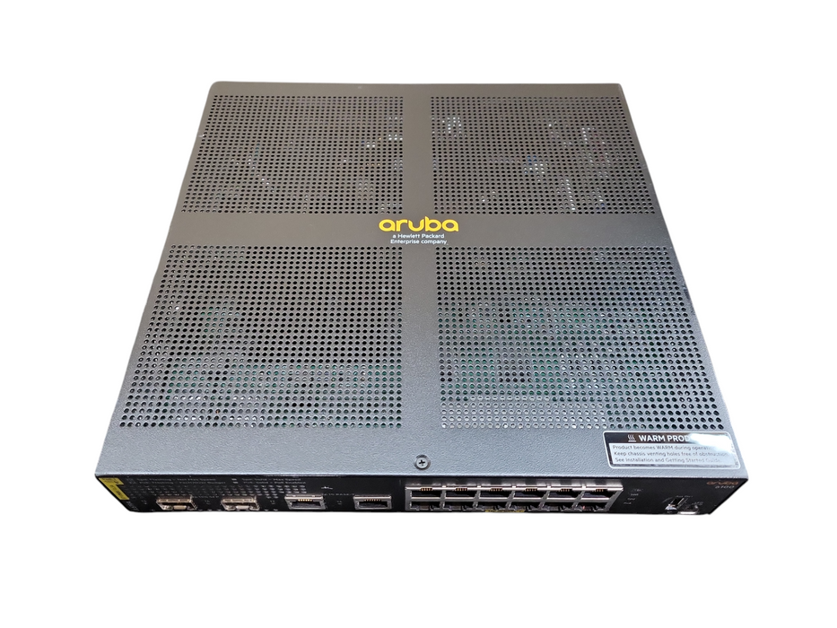 HPE Aruba JL679A 6100 12x 1GB RJ45 PoE & 2x 10GB SFP+ Ports Ethernet Switch