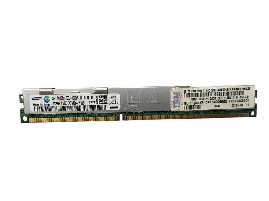 Samsung/SK Hynix/Micron/Kingston 8GB PC3L-10600R Server Memory
