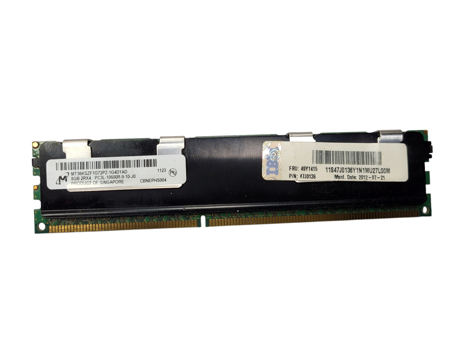 Samsung/SK Hynix/Micron/Kingston 8GB PC3L-10600R Server Memory