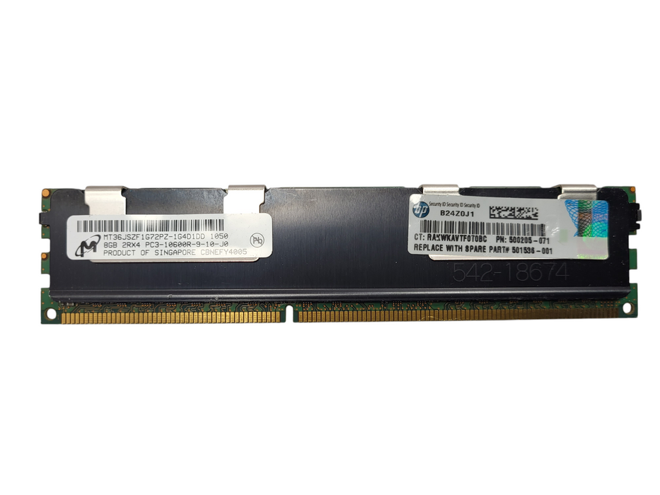 Samsung/SK Hynix/Micron/Kingston 8GB PC3-10600R Server Memory