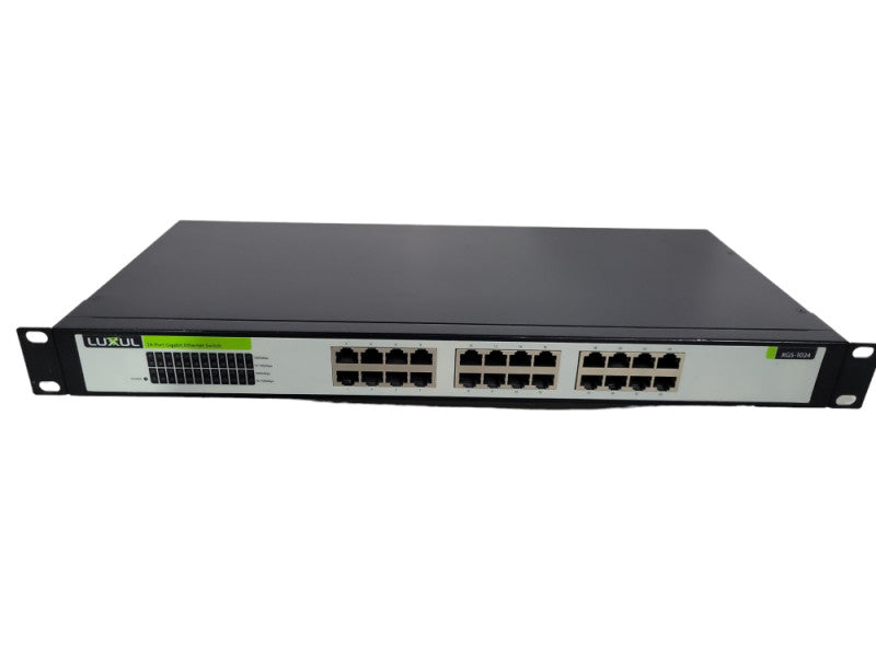 Luxul XGS-1024 24-port Gigabit Flex Mount Network Switch !