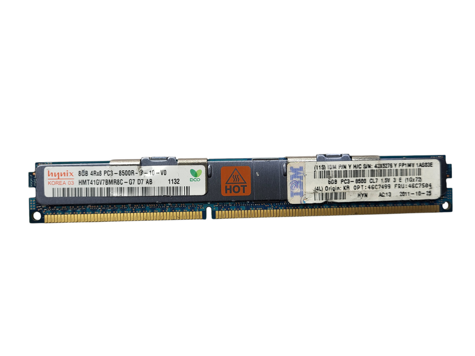 Samsung/SK Hynix 8GB PC3-8500R Server Memory
