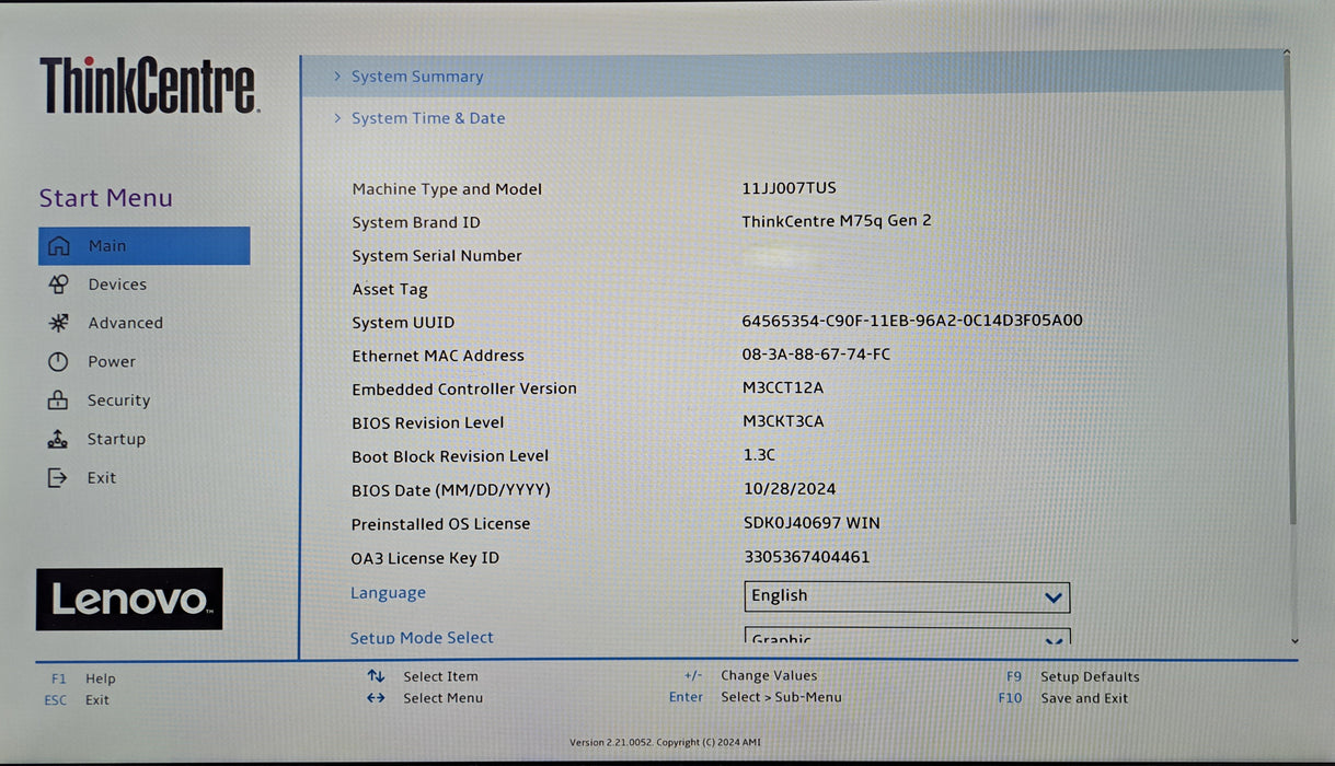 Lenovo ThinkCentre M75q Gen 2 | Ryzen 5 PRO 4650GE, 16GB DDR4, 256GB NVMe, Wi-Fi