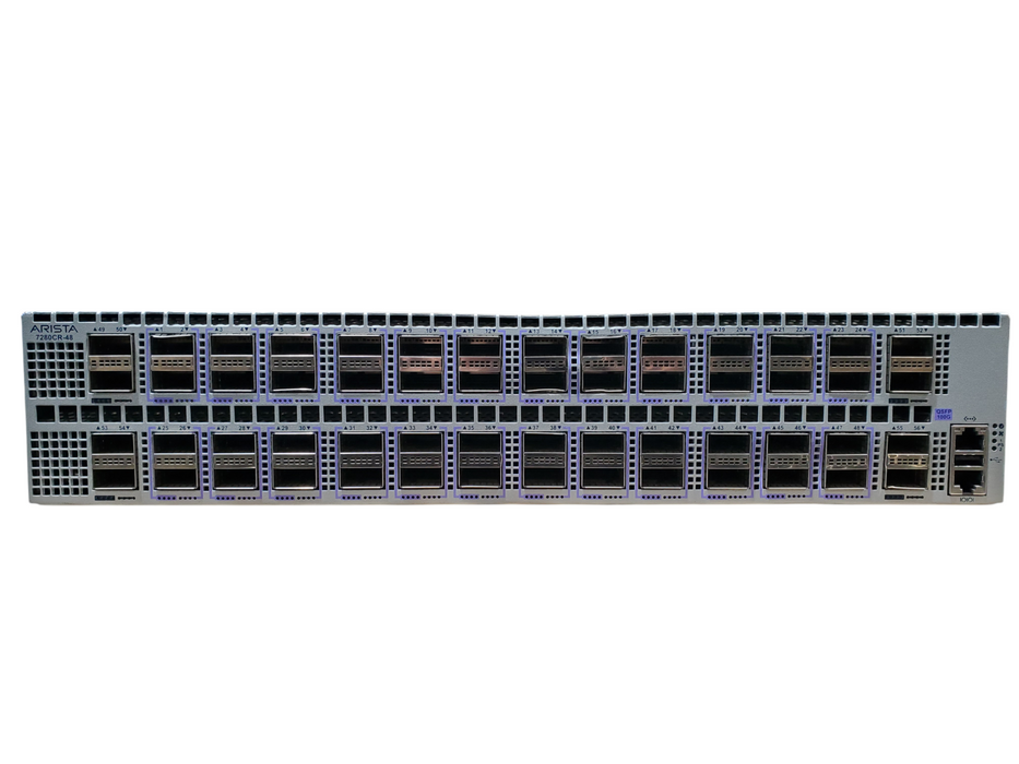 Arista DCS-7280CR-48-F 48x100GbE QSFP / 8x40GbE QSFP w/ 1x 1900w PSU