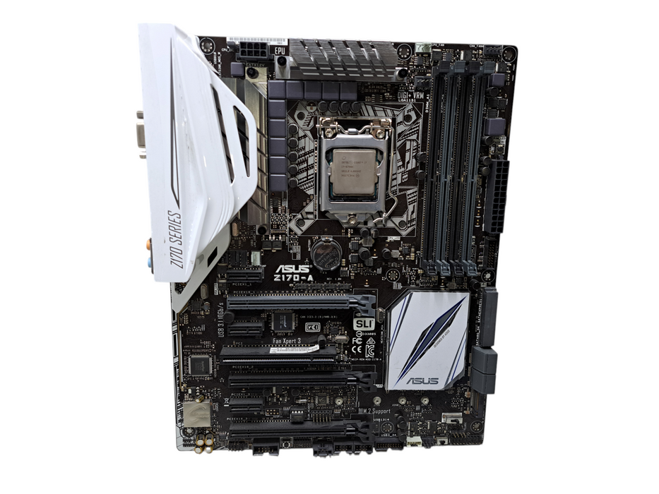 Asus Z170-A Motherboard w/ Intel Core i7-6700K CPU - No IO Shield - No RAM