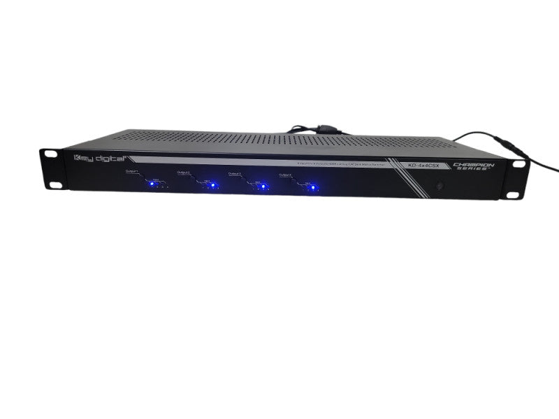 Key Digital KD-4X4CSX HDMI Matrix Switch / VGC
