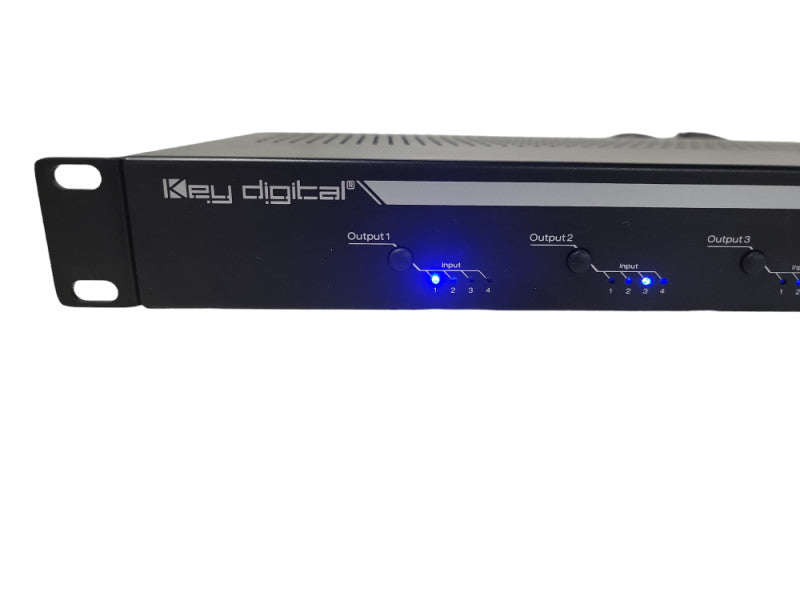 Key Digital KD-4X4CSX HDMI Matrix Switch / VGC