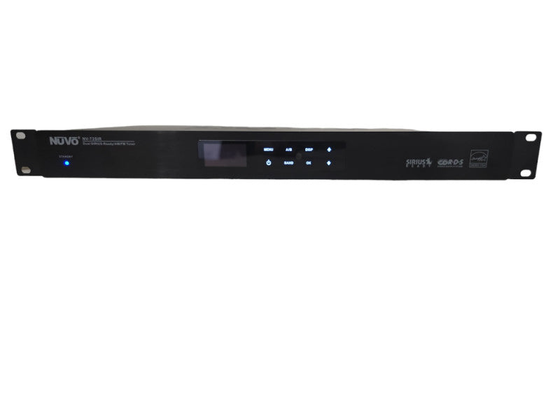 NuVo NV-T2SIR Dual Sirius-Ready / AM/FM Tuner Works Display Not Illuminating