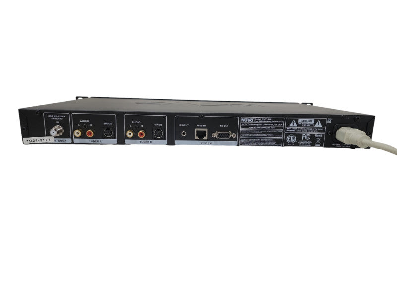 NuVo NV-T2SIR Dual Sirius-Ready / AM/FM Tuner Works Display Not Illuminating