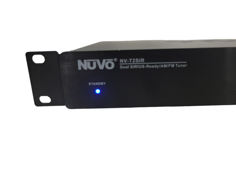 NuVo NV-T2SIR Dual Sirius-Ready / AM/FM Tuner Works Display Not Illuminating