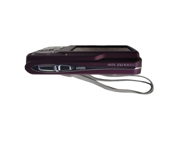 Nikon COOLPIX S210 8.0MP Compact Digital Camera No Battery !