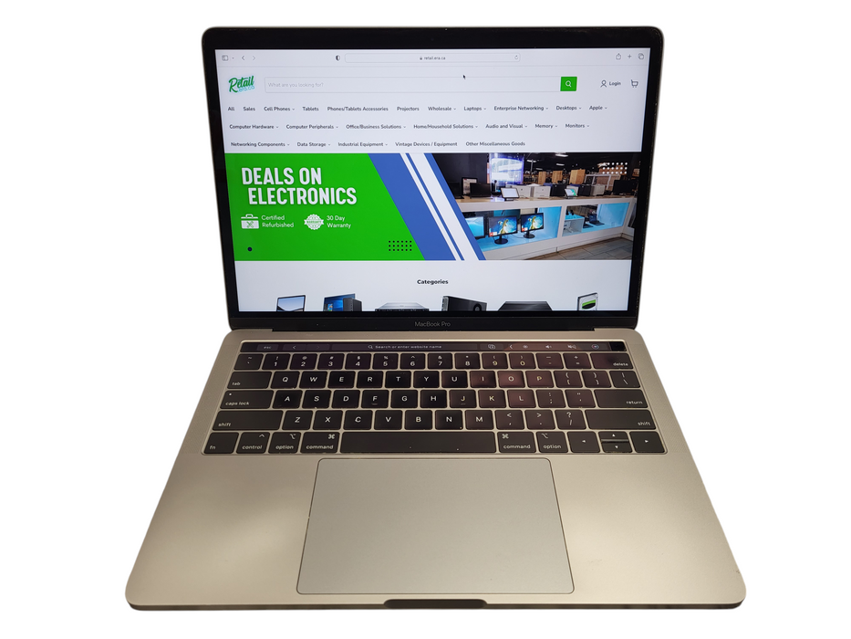 Apple MacBook Pro  13.3" Mid 2019 i5-8257U @ 1.4GHz 8GB DDR4 128GB SSD