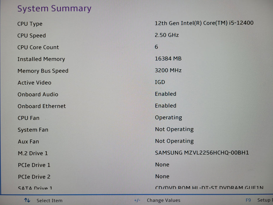 Lenovo ThinkCentre M70s Gen 3 SFF i5 - 12400 16GB DDR4 256GB nvme