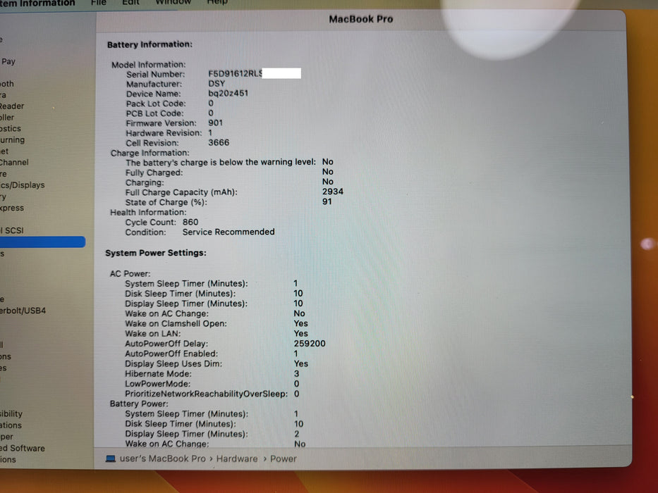 Apple MacBook Pro 13.3" - Mid 2017 i5-7360U 8GB DDR4 128GB SSD READ