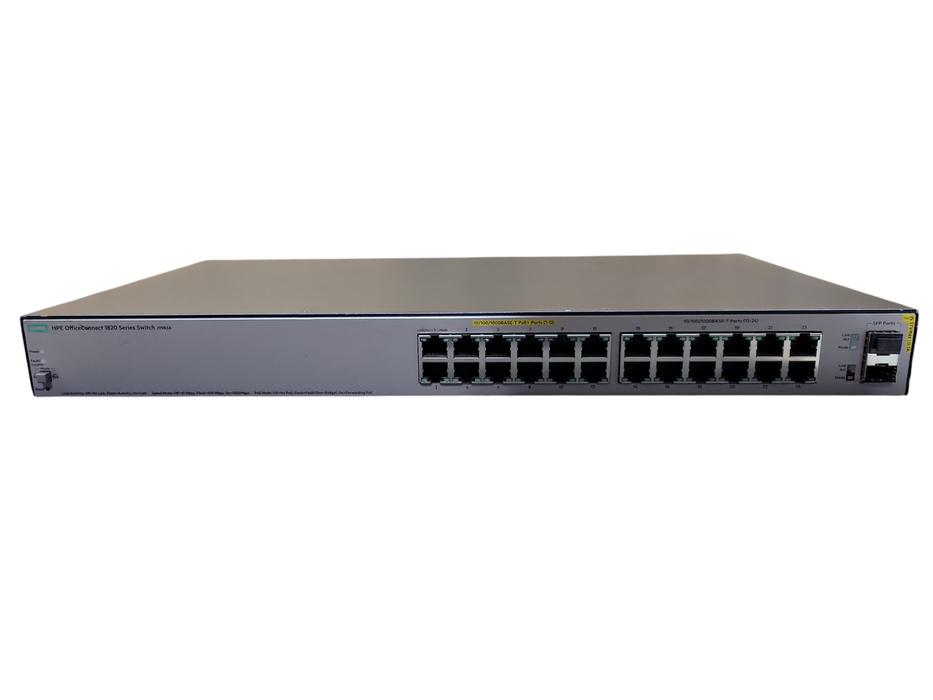 HPE OfficeConnect Switch 1820 24G PoE+ (185W) J9983A