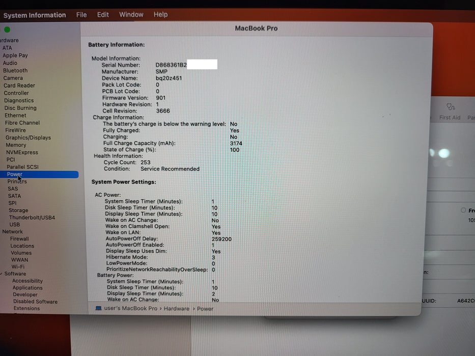 Apple MacBook Pro 13.3" - Mid 2017 i5-7360U 8GB DDR4 128GB SSD READ