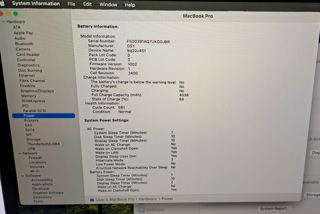 Apple MacBook Pro 13' 2020 | Intel Core i5-8257U, 8GB RAM, 256GB SSD