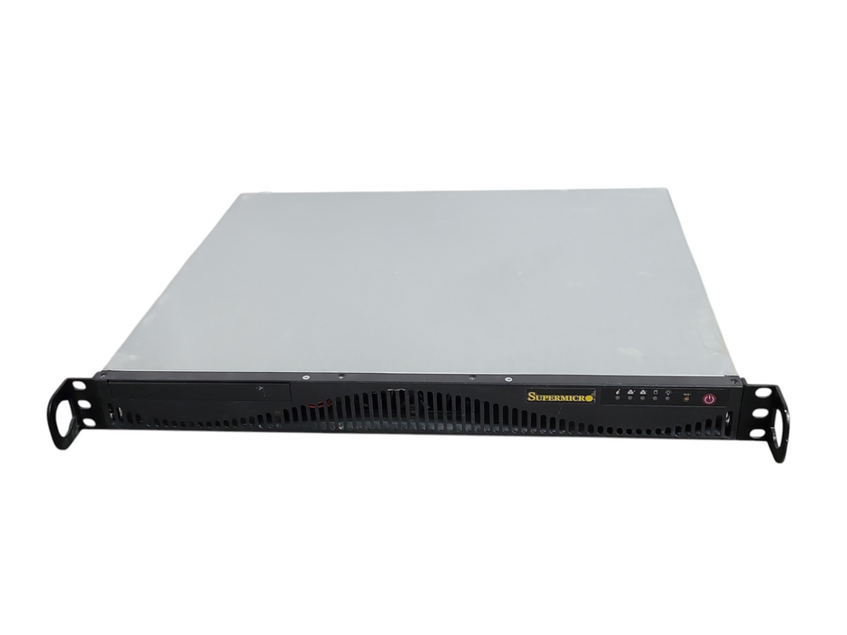 Supermicro CSE-512 1U Server X11SSH-F,  Xeon E3-1220 v5 @3.00GHz 8GB RAM
