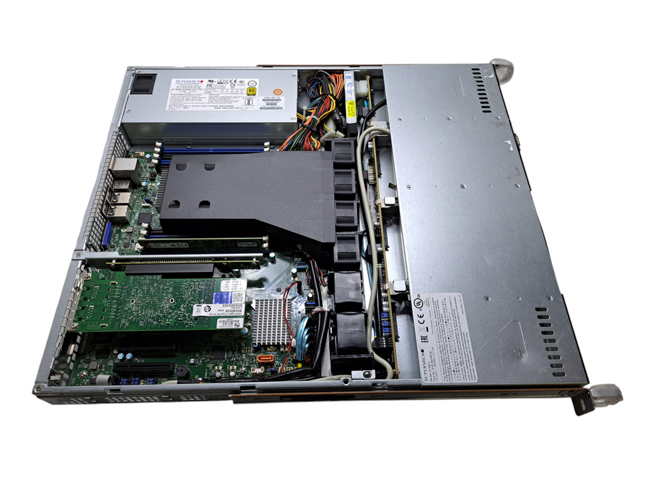 SuperMicro CSE-813M 1U 4x 3.5" | Xeon E5-2620 v4 @2.10GHz, 16GB DDR4, No HDD's