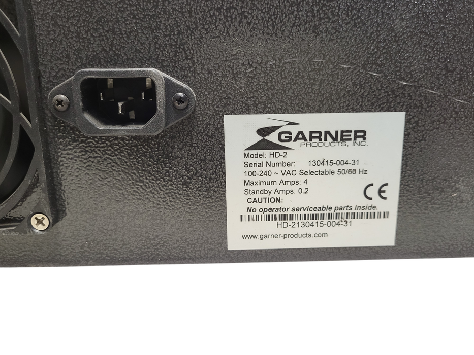 Garner HD-2 Data Eliminator / Hard Drive Degausser