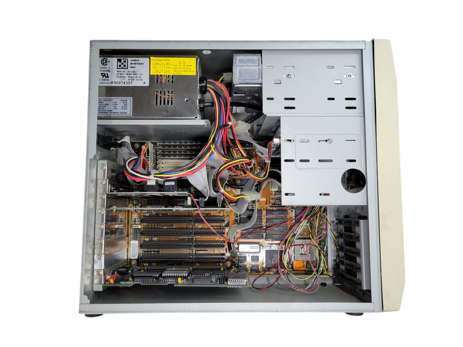 Vintage Desktop PC - 80386 6MB RAM NO HDD TRIDENT Display Adapter