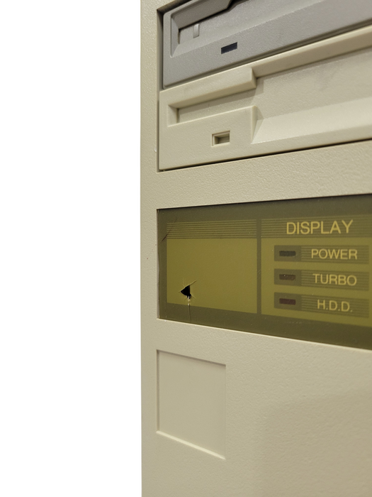 Vintage Desktop PC - 80386 6MB RAM NO HDD TRIDENT Display Adapter