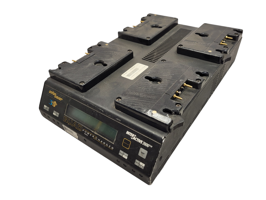 Anton Bauer InterActive 2000 Quad Power Charger Gold Mount 2700 Series