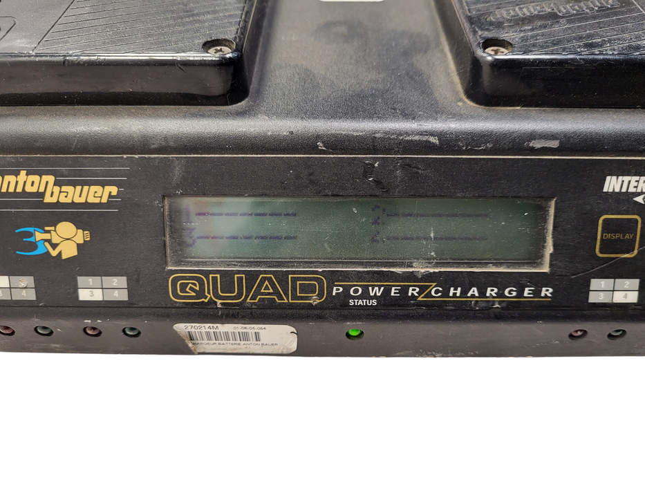 Anton Bauer InterActive 2000 Quad Power Charger Gold Mount 2700 Series
