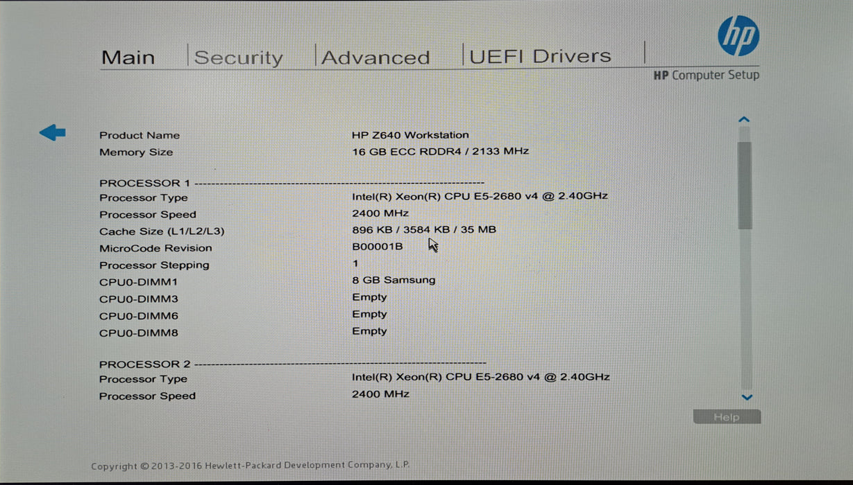 HP Z640 Workstation | 2x Xeon E5-2680 v4 CPU, 16GB DDR4, EN210 GPU, No HDD
