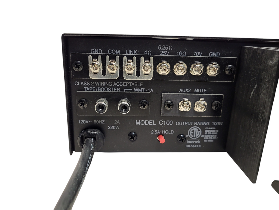 BOGEN Communications C-100 C Series Public Address Amplifier Commercial
