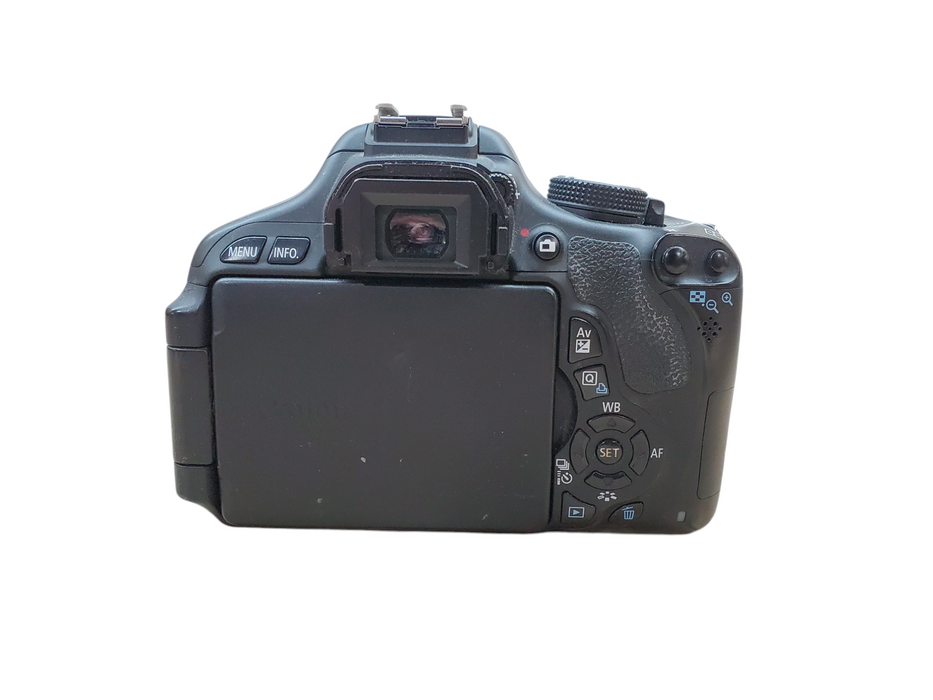 Canon EOS 600D 18MP DSLR Camera w/ Strap - No Battery/Lens *READ*