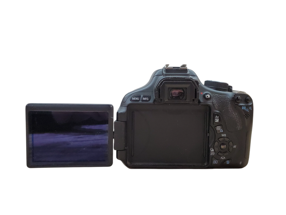 Canon EOS 600D 18MP DSLR Camera w/ Strap - No Battery/Lens *READ*