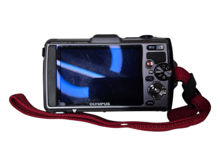 Olympus Stylus Tough TG-1 Digital Camera w/ Battery & 8GB SD Card