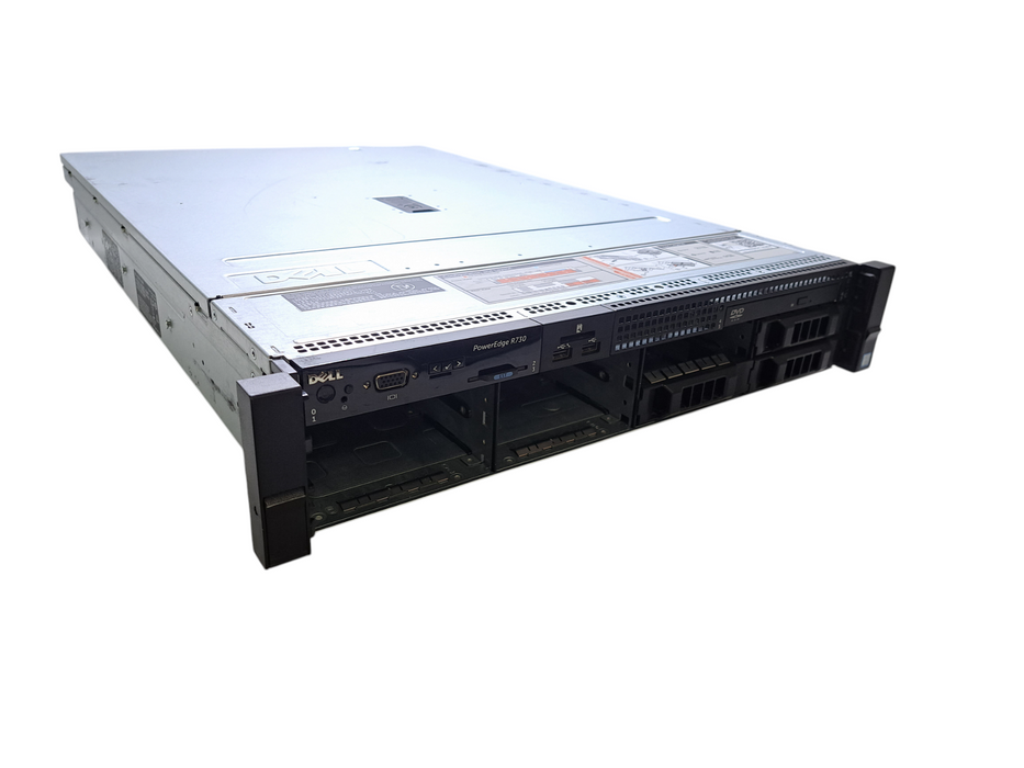 Dell PowerEdge R730 8x 3.5" | 2x Xeon E5-2630 v3, 16GB DDR4, H730 Mini, 2x 750W