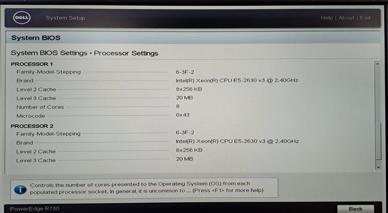 Dell PowerEdge R730 8x 3.5" | 2x Xeon E5-2630 v3, 16GB DDR4, H730 Mini, 2x 750W