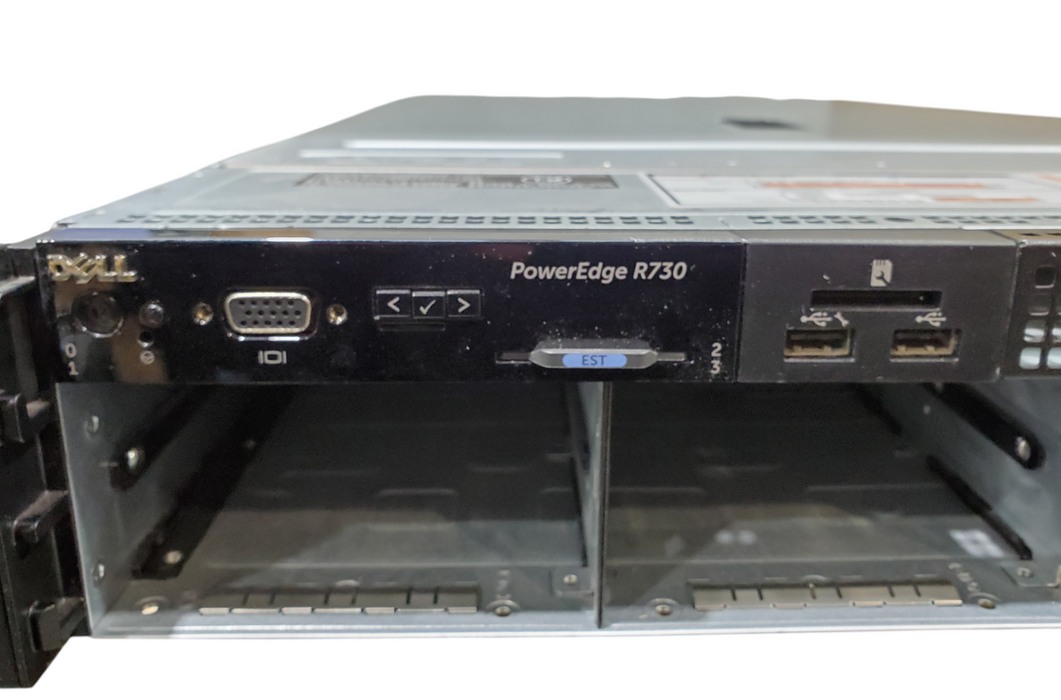 Dell PowerEdge R730 - 2x Xeon E5-2630 v3, 16GB DDR4, H730P - No HDD