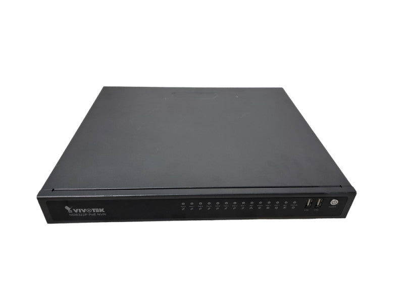 Genuine Vivotek ND8322P PoE NVR Network Video Recorder 8-Channel Security