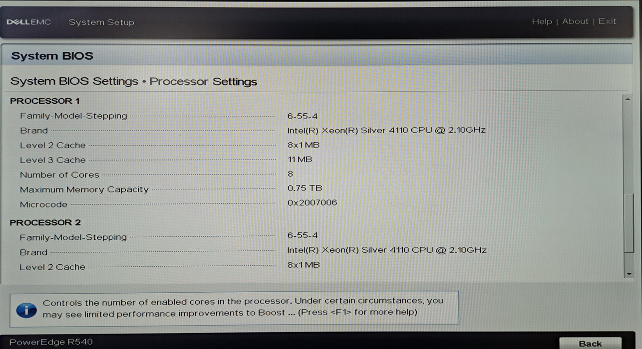 Dell PowerEdge R540 8x 3.5" | 2x Xeon Silver 4110, 16GB DDR4, H730P, 2x 750W