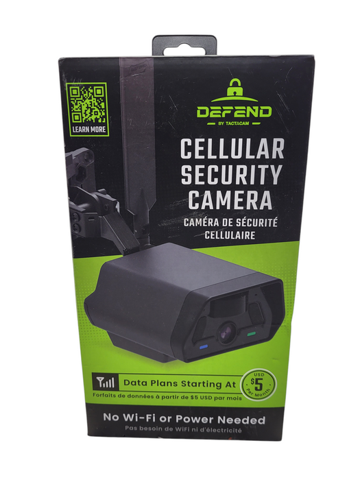 Brand New Tactacam Defend Cellular Security Camera DFD-GRD01