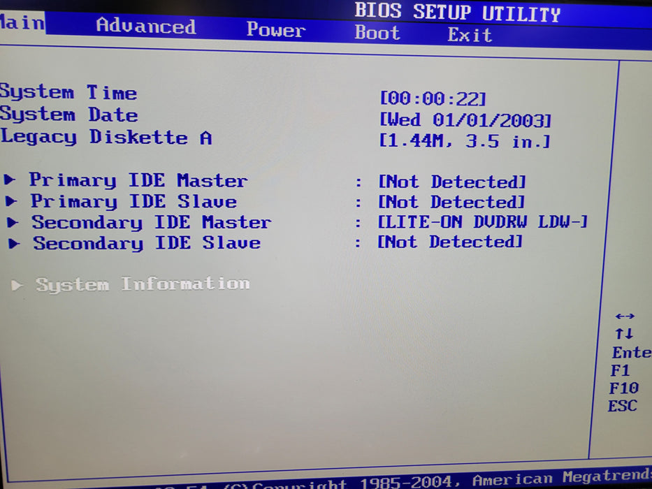 Vintage Desktop PC - Intel Pentium 4 2.8C w/HT ASUS P4R800-VM 960MB RAM 300W PSU