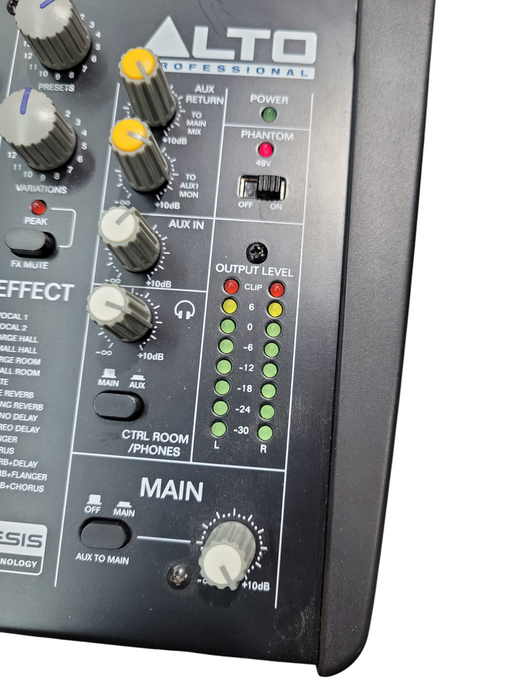 Alto Zephyr Series ZMX122FX 8-Channel Compact Mixer